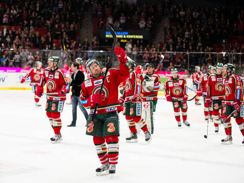 En deppig Joel Lundqvist, Frölunda tackar publiken
