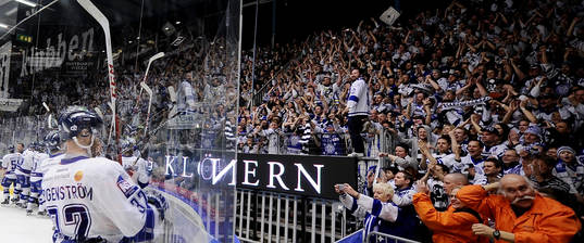 Leksands supportrar i ABB Arena