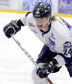 Leksands nr 24 Fredrik Händemark