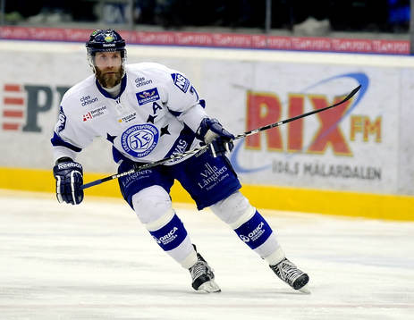 Leksands nr 7 Johan Svedberg