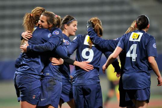 Joie du PSG - Tobin HEATH - 23.03.2013 - Paris Saint