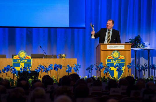 Karl-Erik Nilsson, ordförande Svenska Fotbollförbundet