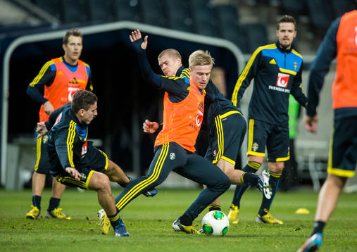 Erton Fejzullahu, Oscar Wendt och Samuel Holmén