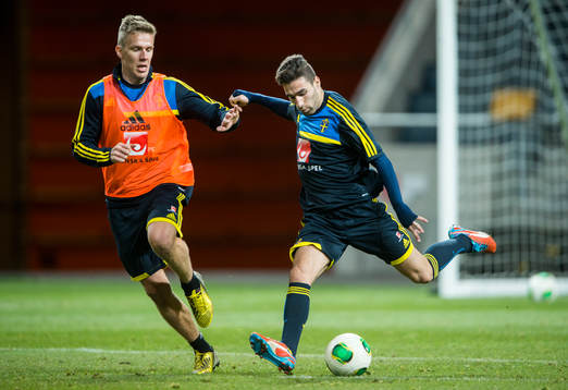 Pontus Wernbloom och Jimmy Durmaz