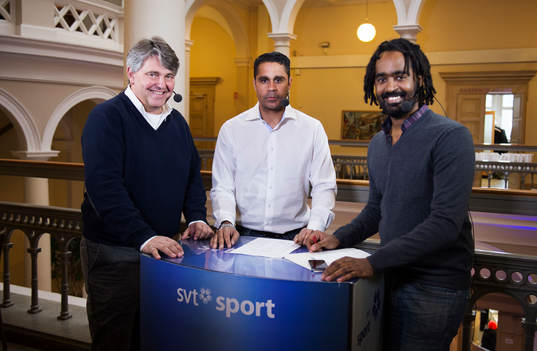Thomas Wernerson, Daniel Nannskog, David Fjäll, SVT,