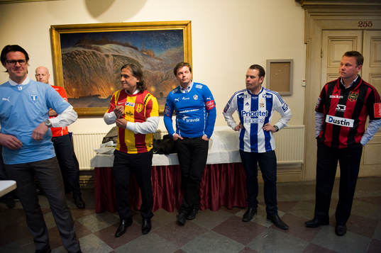 Rikard Norling, tränare Malmö FF, Özcan Melkemichel,