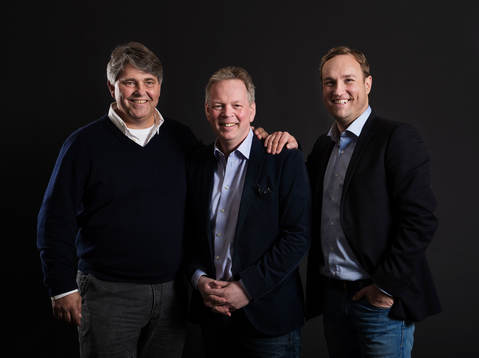 Thomas Wernerson, Mats Nyström och Chris Härenstam, SVT