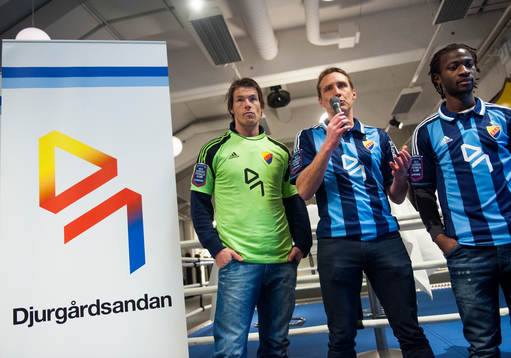 Bläddra bland fler bilder av Fotboll, Presskonferens, Djurgården