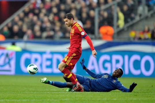 Paul POGBA / Xabi ALONSO  - 26.03.2013 - France / Espagne -