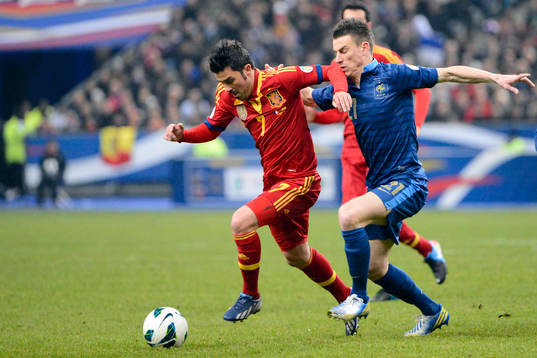 David VILLA / Laurent KOSCIELNY  - 26.03.2013 - France /