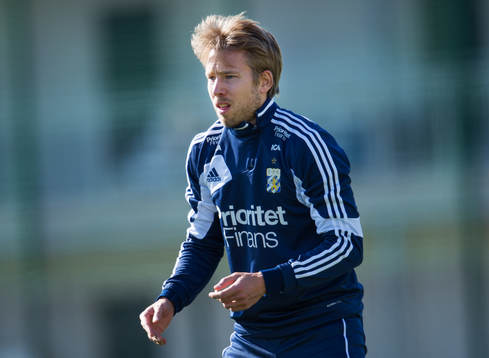 Adam Johansson gör sin första träning med IFK Göteborg