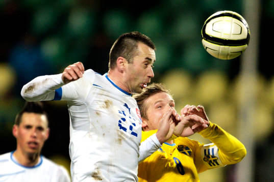 Anders Svensson, Sverige, i nickduell med