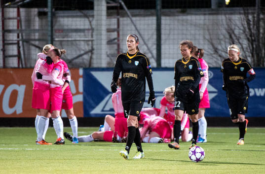 Fotboll, Dam, Champions League, Kopparbergs Göteborg -