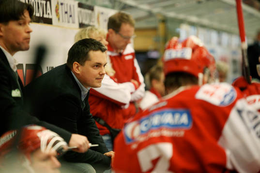 Tomas Montén, tränare i Leksand IF