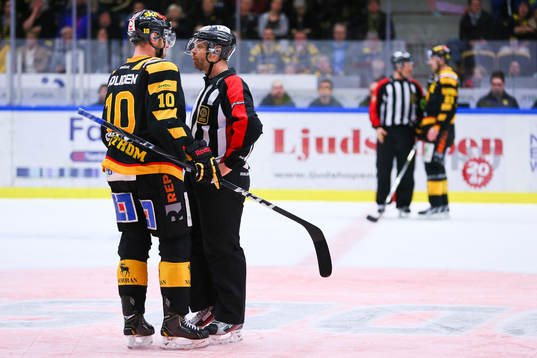 Ishockey, SM-semifinal 1, Skellefteå - Linköping.