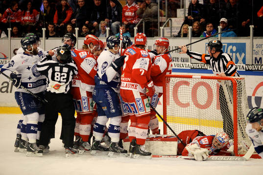 Leksand IF vann med 8-3 mot Timrå IK i Sundsvall