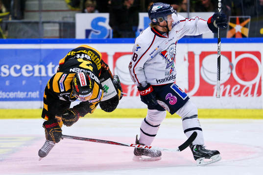 Ishockey, SM-semifinal 1, Skellefteå - Linköping. Albin