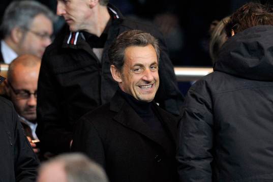 Nicolas Sarkozy - 29.03.2013 - Paris Saint Germain /