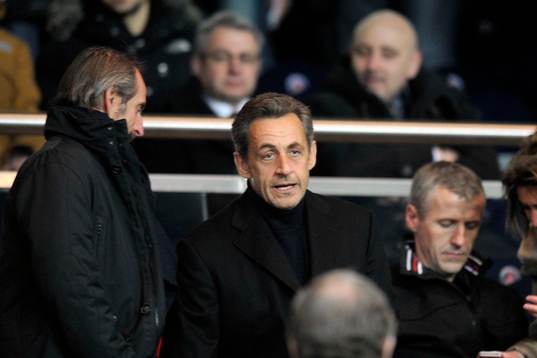 Nicolas Sarkozy - 29.03.2013 - Paris Saint Germain /