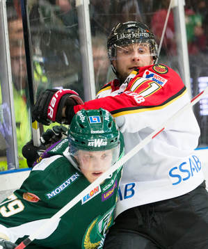 Patrik Lundh, Färjestad ,  Pavel Skrbek, Luleå HF