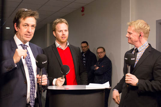 Åke Unger ,  Jonas Rönnqvist Head Coach Luleå HF,