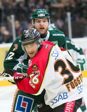 Marius Holtet, Färjestad och  Niklas Fogström, Luleå HF