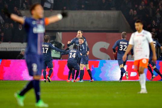 Joie de Kevin GAMEIRO / Zlatan IBRAHIMOVIC  - 29.03.2013 -