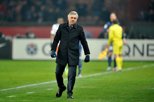 Carlo ANCELOTTI - 29.03.2013 - Paris Saint Germain /