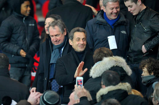 Gerard Houllier / Nicolas SARKOZY - 29.03.2013 - Paris