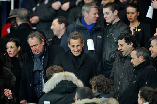 Gerard Houllier / Nicolas SARKOZY - 29.03.2013 - Paris
