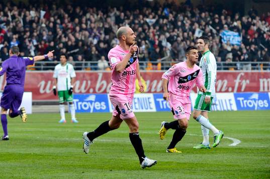 Joie Benjamin NIVET - 30.03.2013 - Troyes / Saint Etienne -