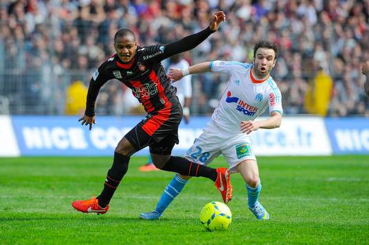 Mahamane TRAORE / Mathieu VALBUENA - 31.03.2013 - Nice /