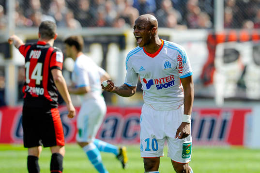 Andre AYEW - 31.03.2013 - Nice / Marseille - 30e journee
