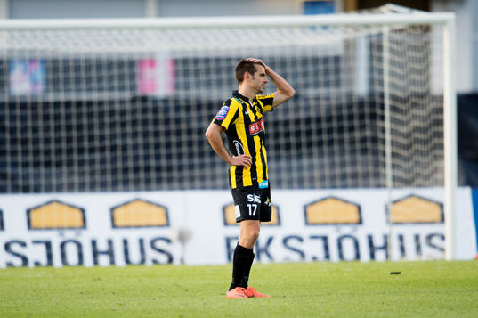 Björn Anklev, Häcken, deppar