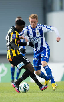 Dominic Chatto, Häcken. Sam Larsson, IFK Göteborg