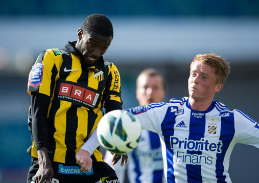 Dioh Williams, Häcken. Sam Larsson, IFK Göteborg