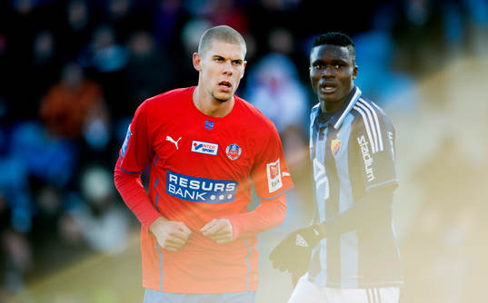 Robin Simovic, Helsingborg, Daniel Amartey,  Djurgården