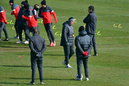 Carlo ANCELOTTI - 01.04.2013 - Entrainement Paris Saint