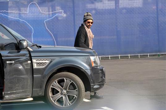 Ezequiel LAVEZZI - 01.04.2013 - Entrainement Paris Saint