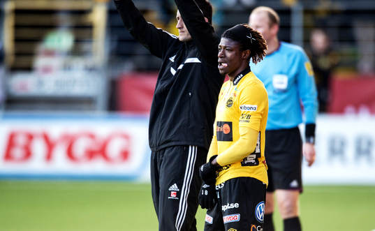 Mohamed Bangura, Elfsborg, byts in i slutet på matchen
