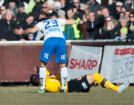Utvisning, David Wiklander, Norrköping