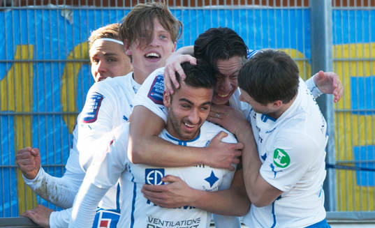 1-1, Christopher Telo, Norrköping, jubel