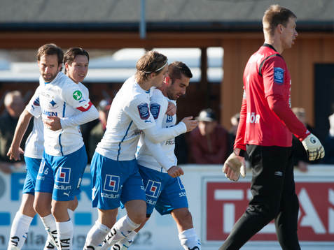 1-1, Christopher Telo, Norrköping, jubel
