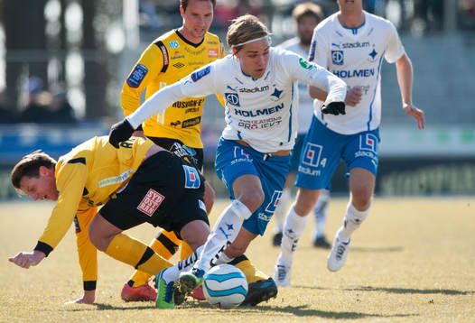 Christopher Nyman, Norrköping, och Daniel Nilsson, Mjällby