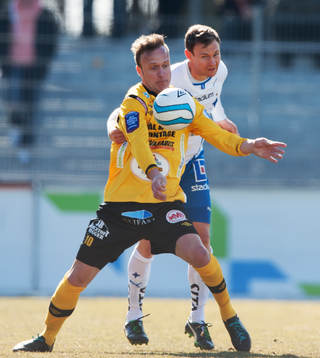 Marcus Ekenberg, Mjällby och Marcus Falk Olander,