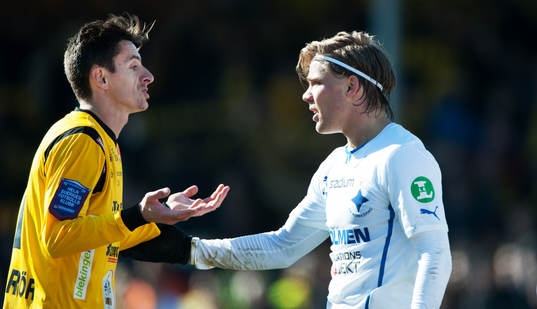 Haris Radetinac, Mjällby och Christoffer Nyman,