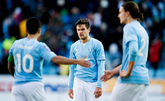 Jiloan Hamad, Ivo Pekalski, Erik Johansson, Malmö FF,