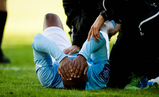 Tokelo Rantie, Malmö FF, skadade sig