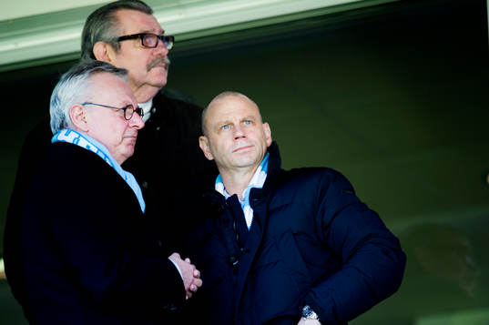 Per Nilsson, Håkan Jeppsson, ordförande, VD Malmö FF