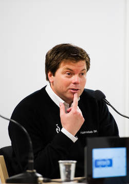 Jens Gustafsson, tränare Halmstad